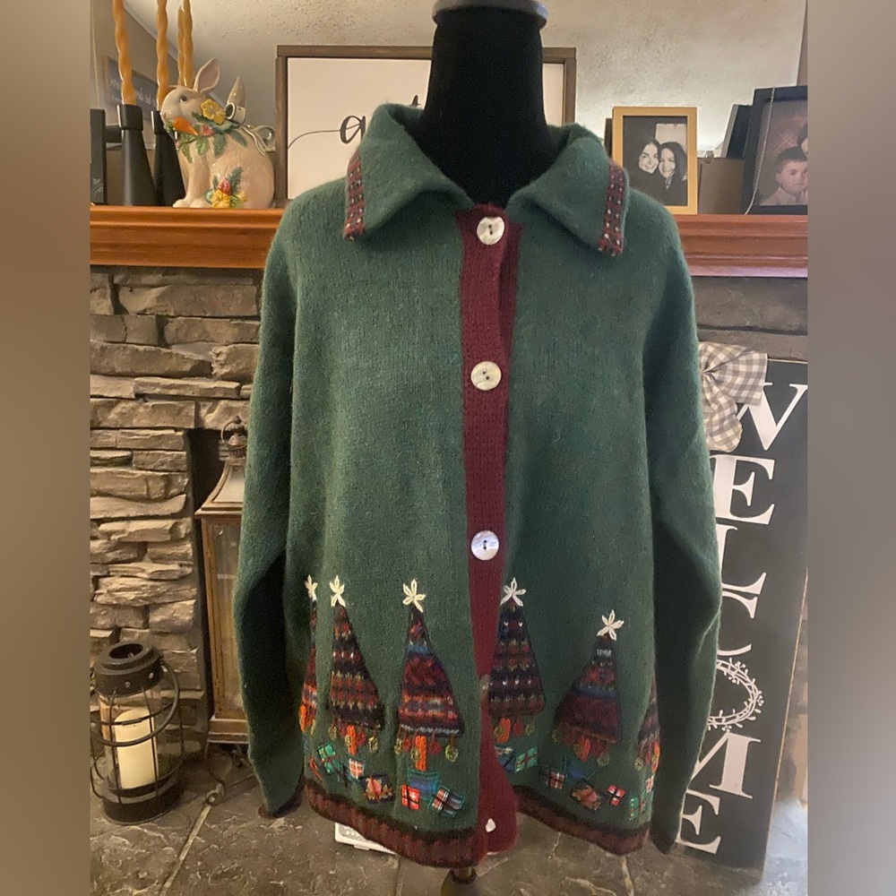 Northern Isles Vintage Wool Christmas Sweater